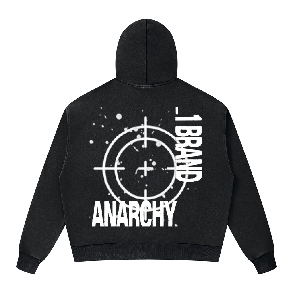 _1 brand baggy y2k anarchy zip up