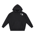 _1 BRAND boxy graffiti tag hoodie