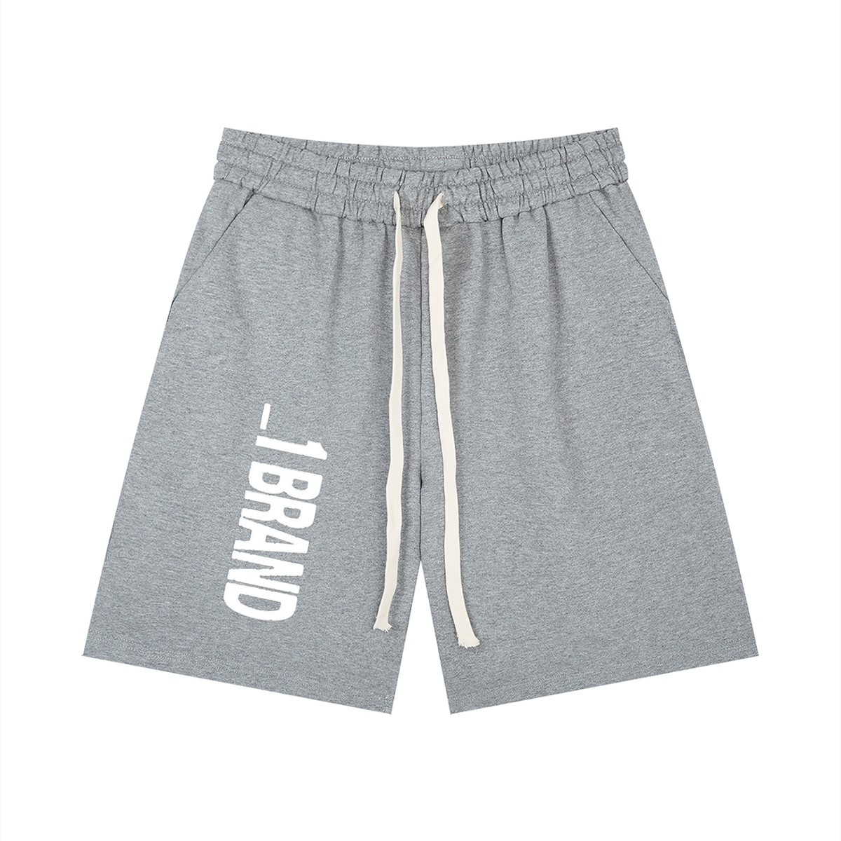 _1 BRAND Baggy sweat-shorts