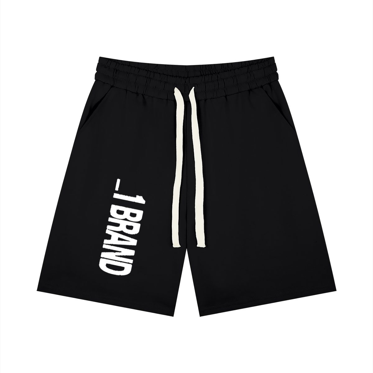 _1 BRAND Baggy sweat-shorts