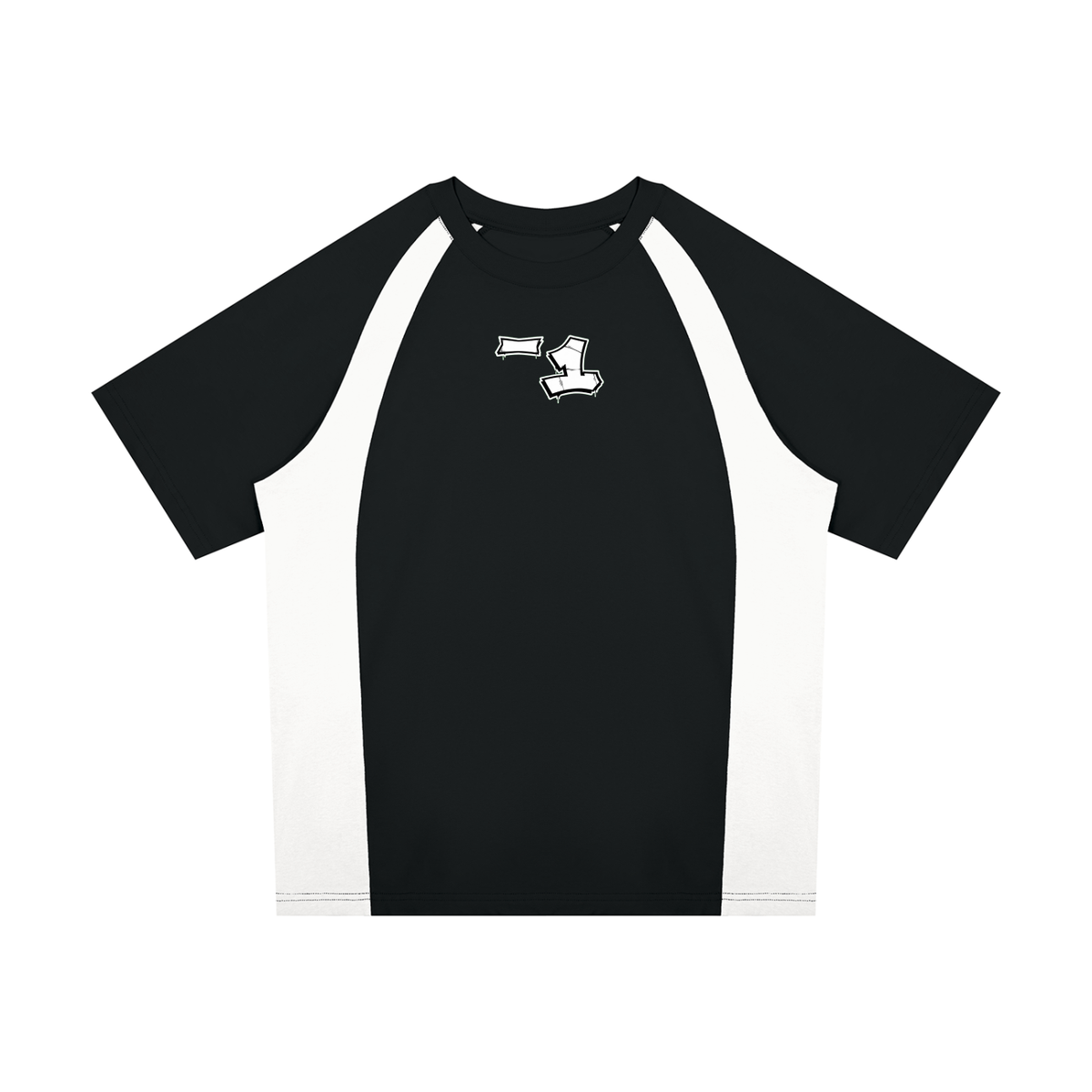 _1 Color Block T-Shirt