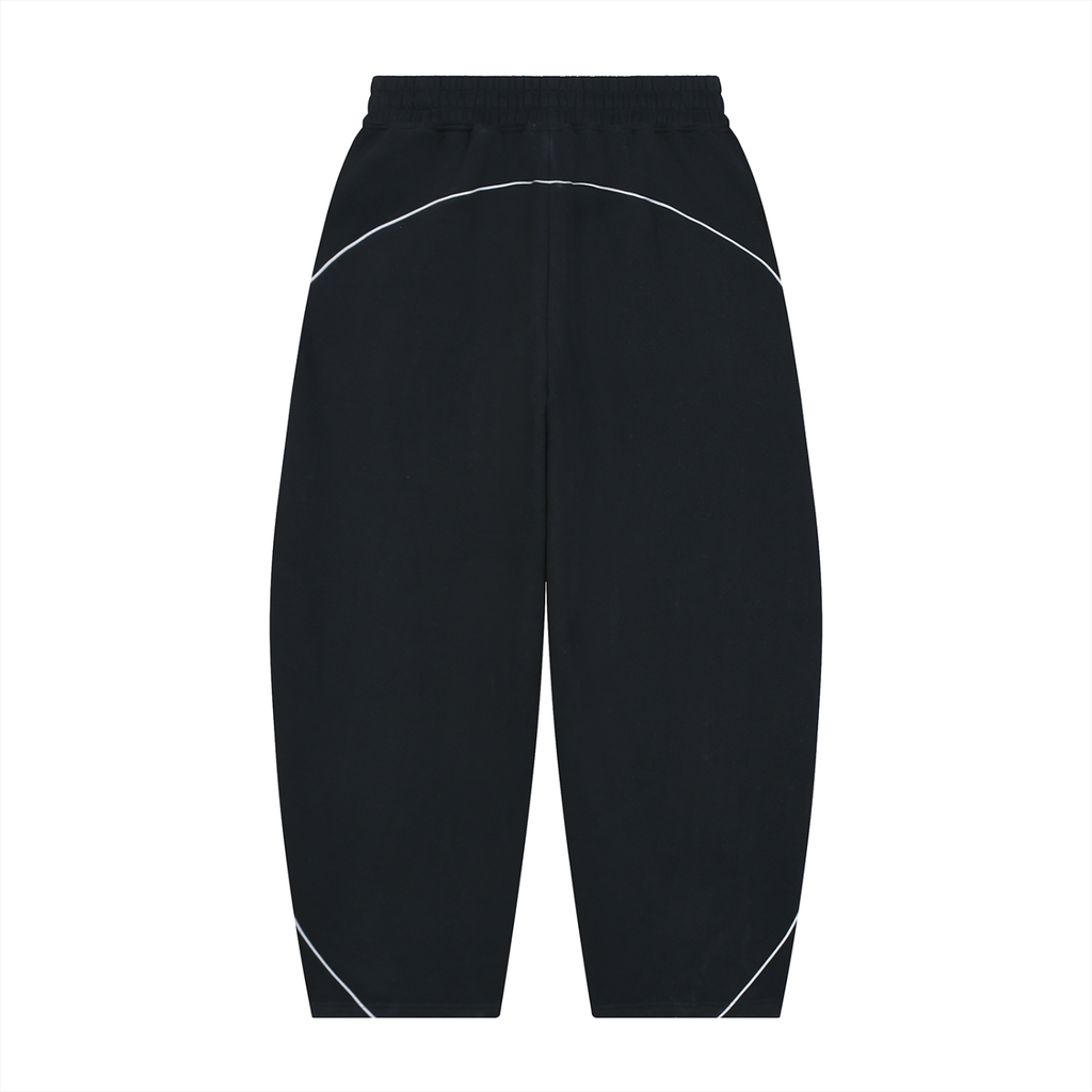 _1 BRAND Striped baggy sweats
